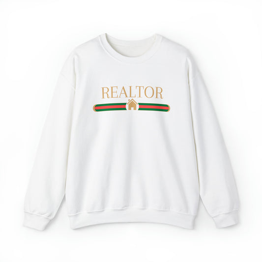 Designer Inspired Realtor Crewneck Sweatshirt