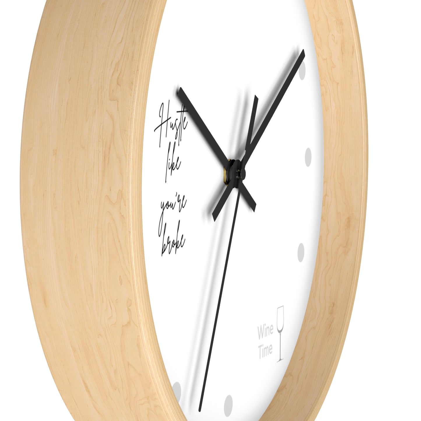 Wine-Time Wall Clock