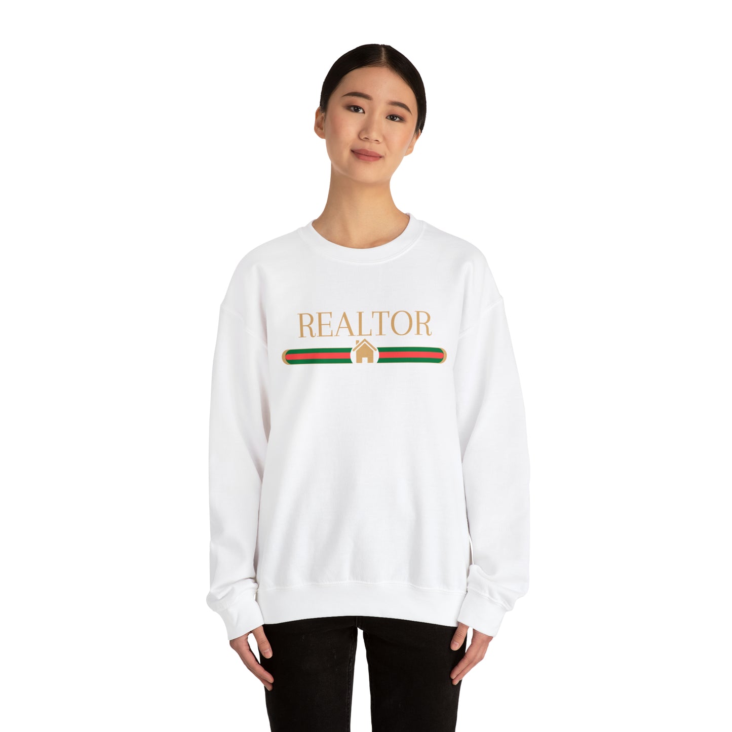 Designer Inspired Realtor Crewneck Sweatshirt